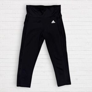 Womens Adidas Climalite 3-Stripe Leggings Size S